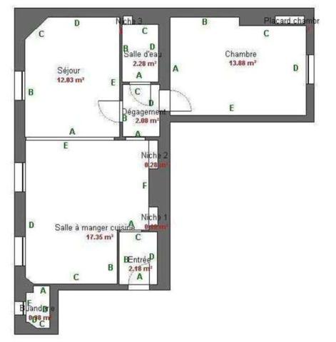 Très bel appartement T2/T3 - Haussmannien - Quartier Faidherbe/Charonne/Rue des Boulets