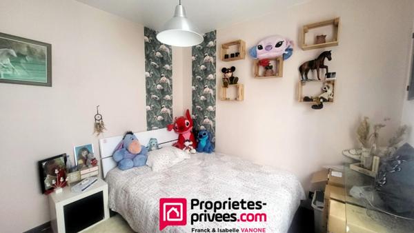 Appartement Type 3 - 73 m² habitables - place de parking privative + 1 garage - jardin