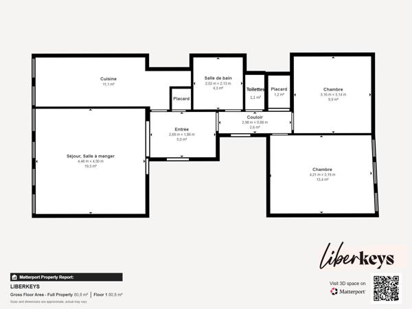 Appartement T3 - Résidence Gascogne - Sarcelles