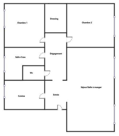 Appartement
         3 pièces
        - 63 m² Exclusivité 259 000 € *