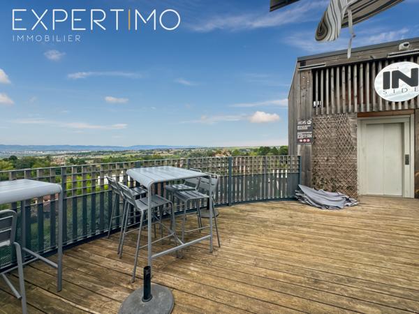 Trévoux (01600) BIEN ATYPIQUE – ANCIEN CHÂTEAU D’EAU ENTIÈREMENT RÉHABILITÉ – VUE PANORAMIQUE À 360° – TREVOUX