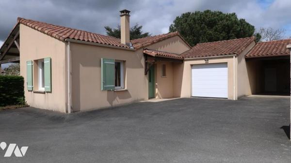 LA MEILLERAIE TILLAY, LUMINEUSE ET FONCTIONNELLE MAISON D'HABITATION DE PLAIN-PIED DE 2008.