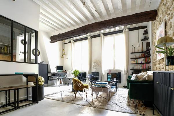 Paris 3ème, Appartement 1 Chambre -  45 m² à vendre