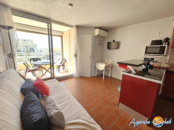 Appartement à Gruissan STUDIO + CABINE