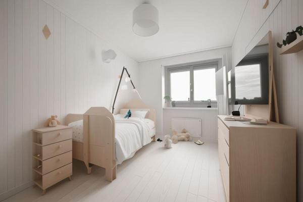 Appartement traversant de 80 m² - Dernier étage au coeur du Bourg de Saint-Herblain