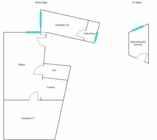 Appartement à vendre    3 pièces • 34,50 m2 Menton