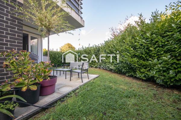 Apartement 3 pièces - jardin privatif - résidence 2015