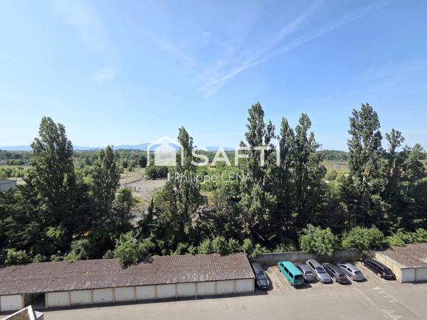 Grand F3 dans résidence bien tenue