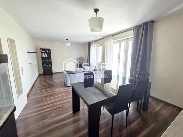 Grand F3 dans résidence bien tenue