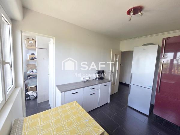 Grand F3 dans résidence bien tenue