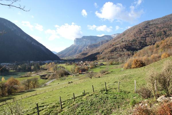 Maison À vendre – Authentique ferme rénovée en habitation – Vue panoramique sur les hauteurs de Thônes(74)