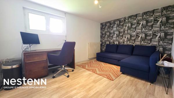 Belle maison Nantaise d'environ 140m² avec 4 chambres, magnifique jardin d'environ 2500m² avec dépendance et accès à la levée.