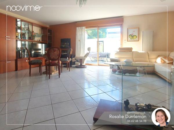 Grand appartement T4 avec garage et Jardin privatif