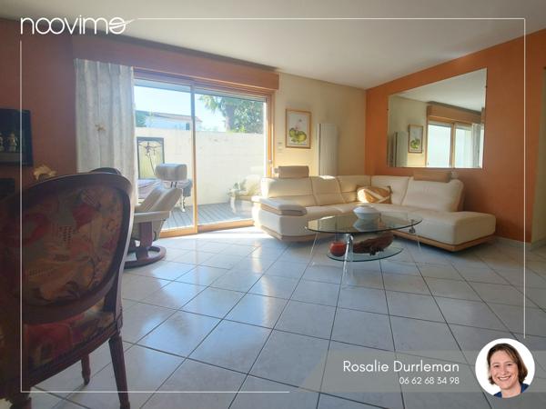 Grand appartement T4 avec garage et Jardin privatif