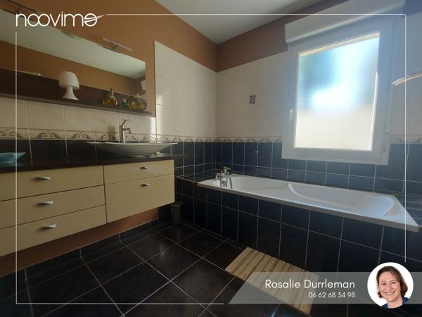 Grand appartement T4 avec garage et Jardin privatif