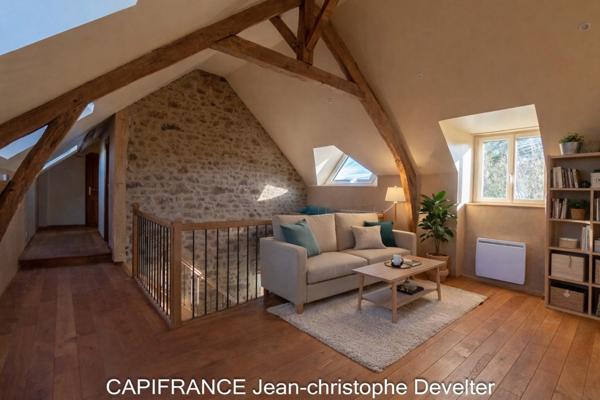 Maison à vendre proche de GORRON (53)maison en pierre 4 chambres sur terrain 1,37 hectare avec garage