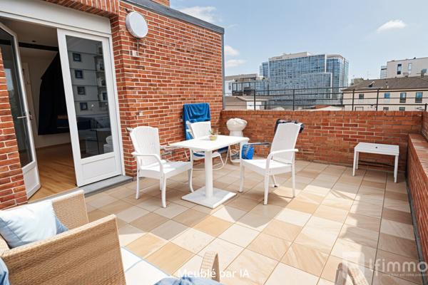 Duplex lumineux avec terrasse au cœur d'Ivry-sur-Seine