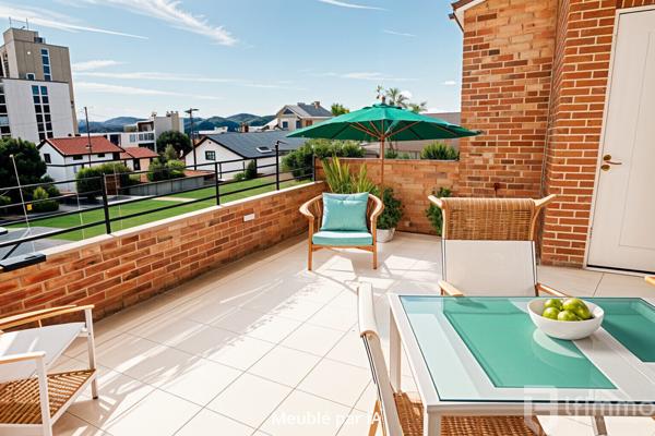 Duplex lumineux avec terrasse au cœur d'Ivry-sur-Seine