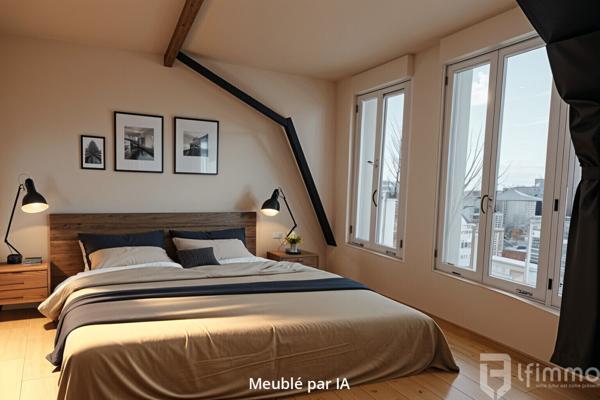 Duplex lumineux avec terrasse au cœur d'Ivry-sur-Seine