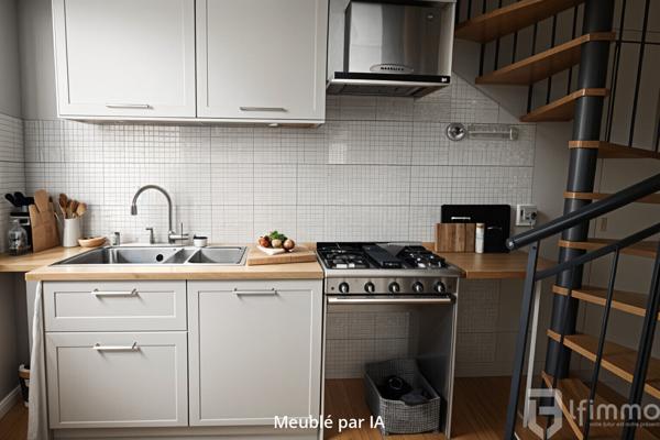 Duplex lumineux avec terrasse au cœur d'Ivry-sur-Seine