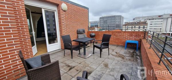 Duplex lumineux avec terrasse au cœur d'Ivry-sur-Seine