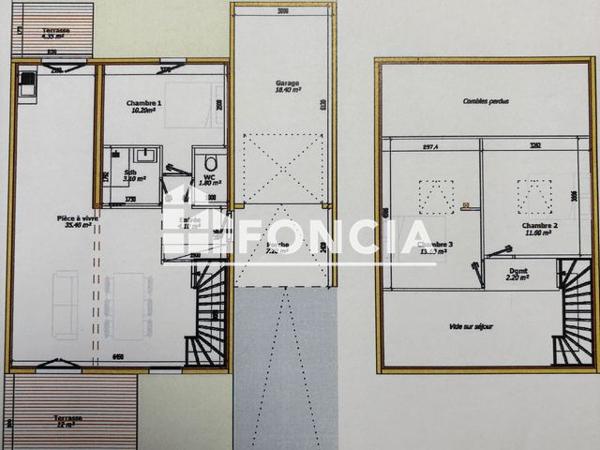 À vendre Maison 4 pièces 82 m² - Le Brusquet 04420