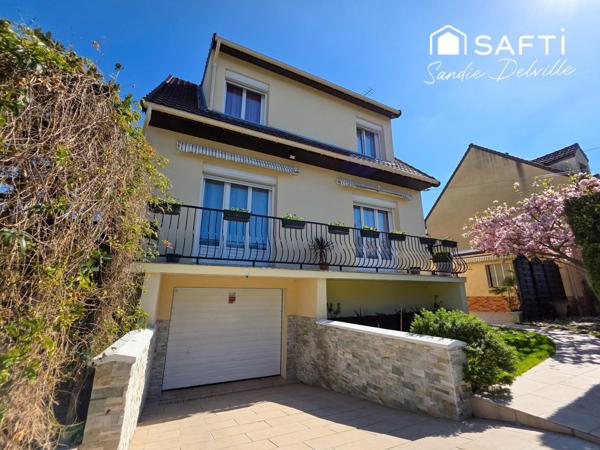 Pavillon 5p- 3ch- sous-sol total + dépendance 35m²