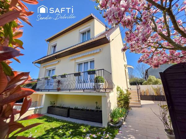 Pavillon 5p- 3ch- sous-sol total + dépendance 35m²