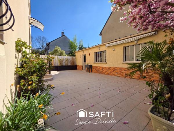 Pavillon 5p- 3ch- sous-sol total + dépendance 35m²