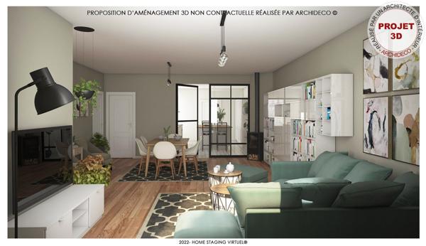 ROCHEFORT- Maison individuelle à rénover - jardin