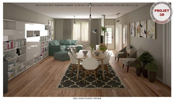 ROCHEFORT- Maison individuelle à rénover - jardin