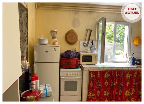 ROCHEFORT- Maison individuelle à rénover - jardin