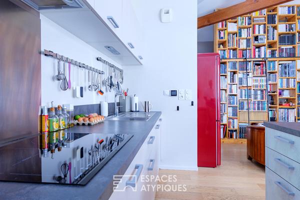 Duplex de standing aux équipements haut de gamme