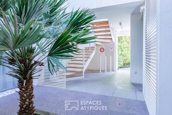 Duplex de standing aux équipements haut de gamme