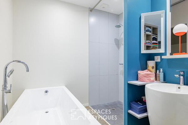 Duplex de standing aux équipements haut de gamme
