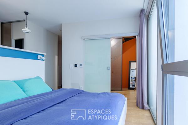 Duplex de standing aux équipements haut de gamme