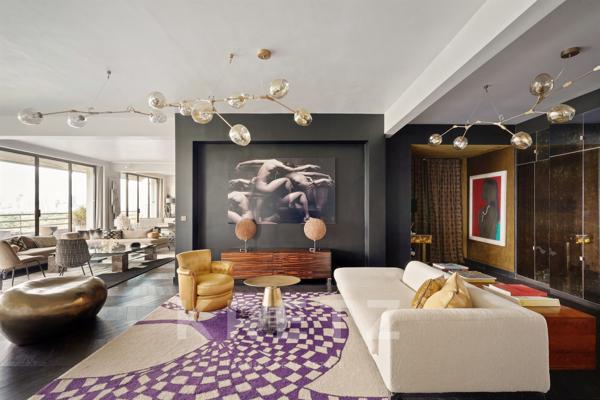Paris 16ᵉ – Penthouse d’exception avec terrasses panoramiques