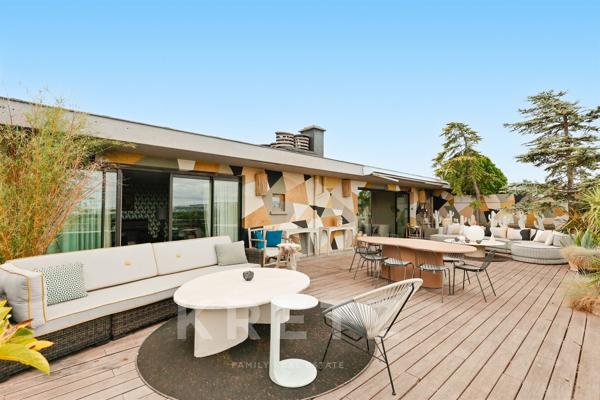 Paris 16ᵉ – Penthouse d’exception avec terrasses panoramiques