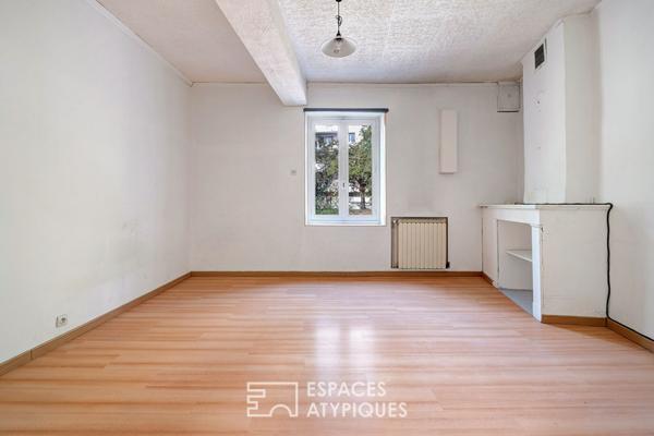 Maison de ville en duplex à rénover