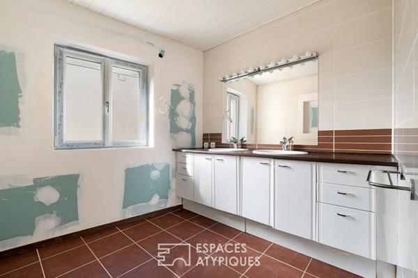 Maison de ville en duplex à rénover