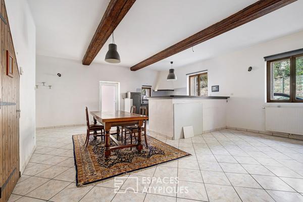 Maison de ville en duplex à rénover