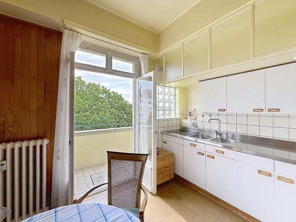 Appartement de caractère 105 m² - Double réception - Balcon - Boulevard d'Anvers