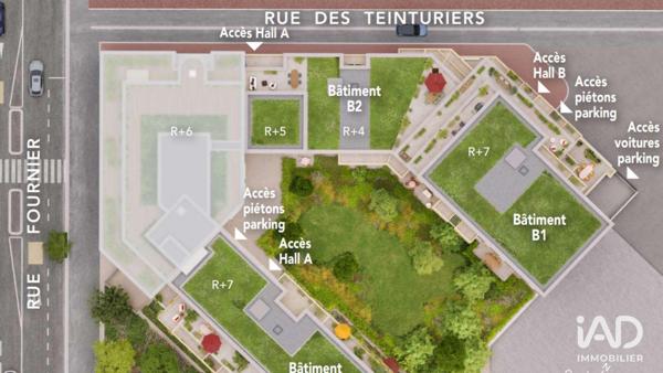 Appartement à vendre 2 pièces 46 m² Clichy