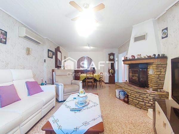 Maison de plain-pied au charme provençal avec jardin arboré