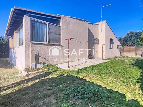 Maison de plain-pied au charme provençal avec jardin arboré
