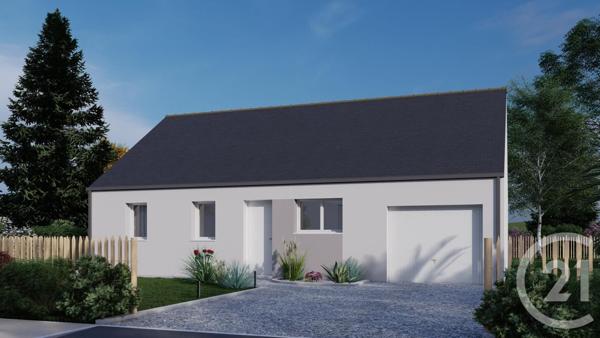 Maison à vendre  4 pièces - 79,26 m2 QUEVERT - 22