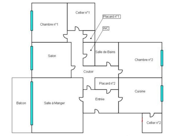 Exclusivité - TOURCOING CENTRE - T3 89 m² - BALCON - GARAGE - VUE PARC