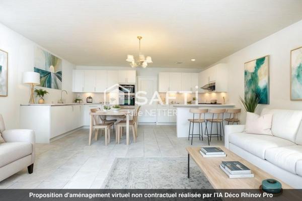 maison 4 pièces + stationnement proche des commodités