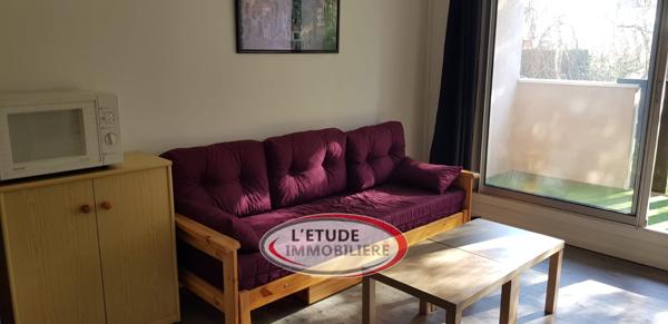 Studio cabine avec locataire en place