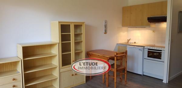 Studio cabine avec locataire en place